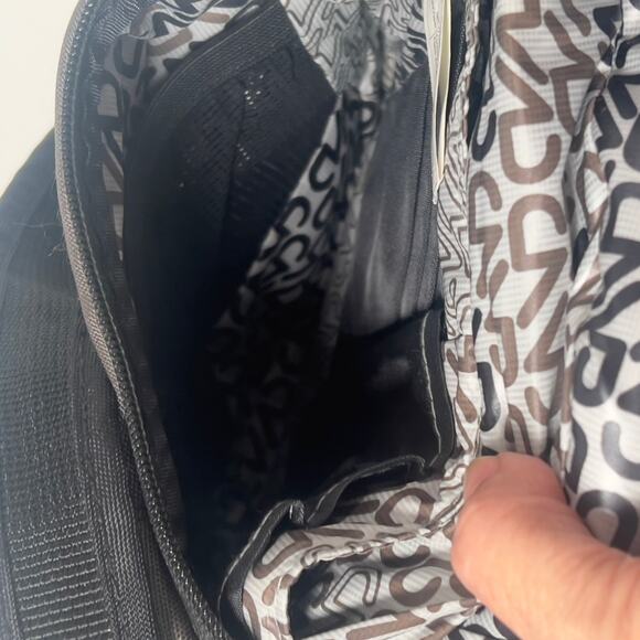 Travelon Antitheft Small Waist Crossbody Tote Bag Gray Charcoal - Picture 5 of 16